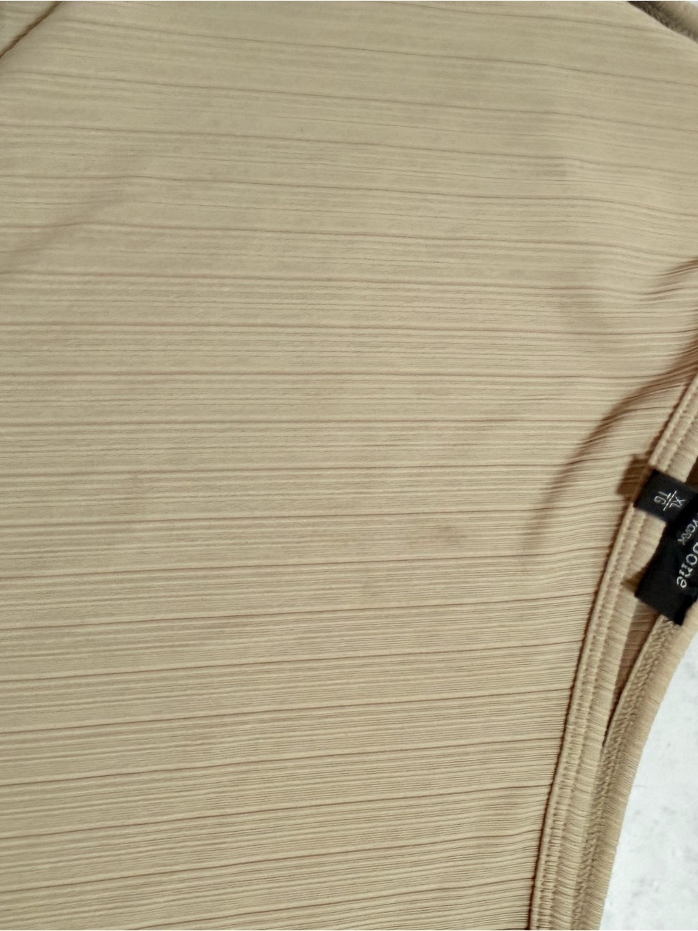 rag & bone Neutral Ribbed Tank Top in Beige - Picture 3 of 6